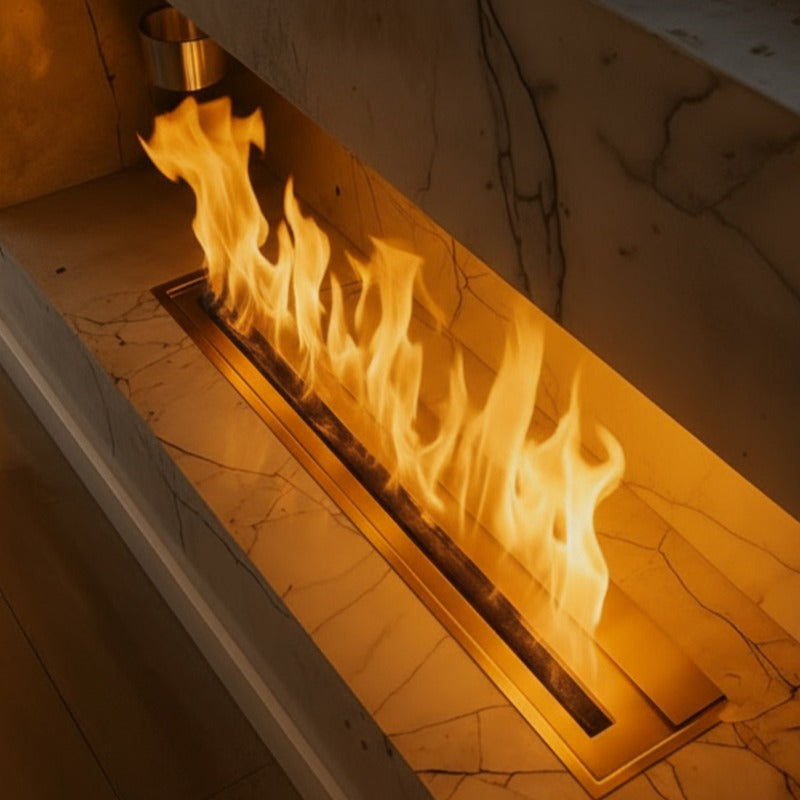 Inserted Bioethanol Fireplace