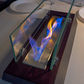 Wooden Finish Fire Pit