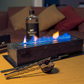 Large Marble Rectangular Fire Pit