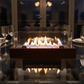 Wooden Finish Fire Pit